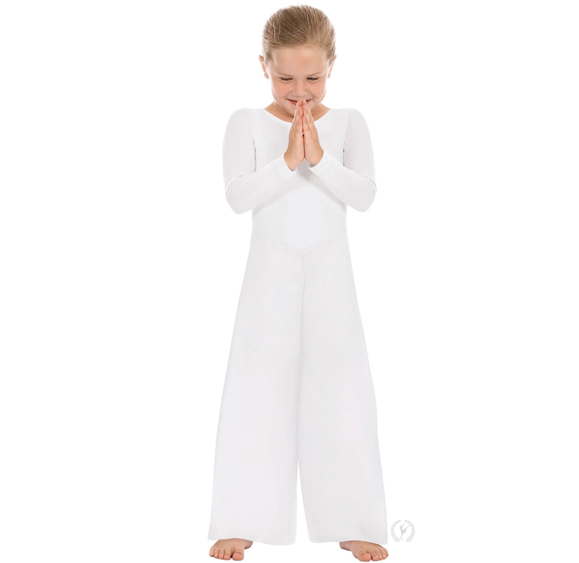 Eurotard Children’s Simplicity Long Sleeve Wide Leg Praise Jumpsuit