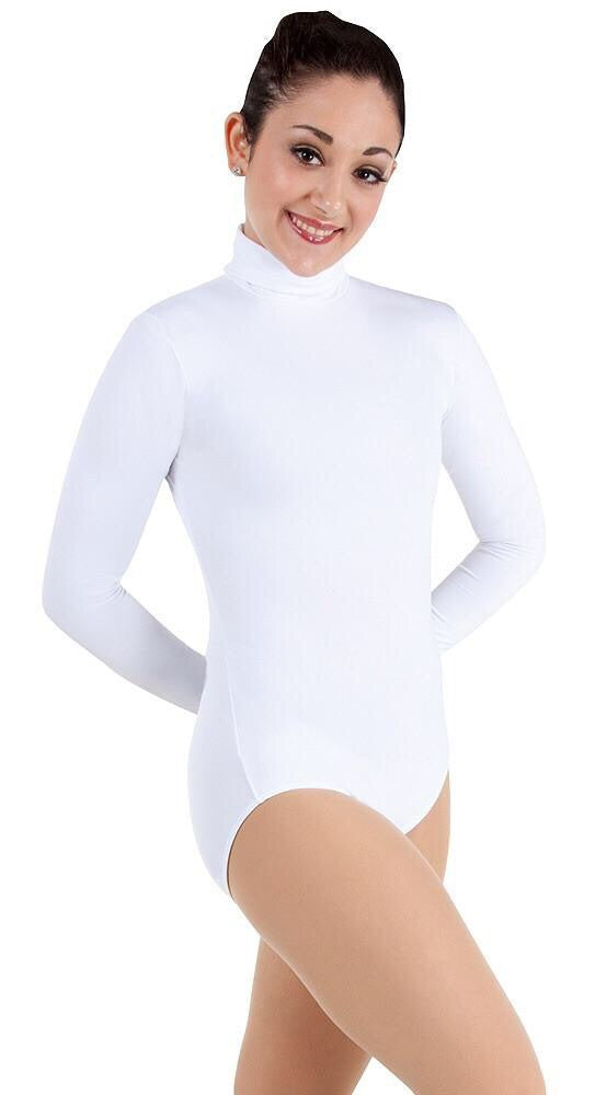 BodyWrappers Children’s Zip back Mock Turtleneck Leotard