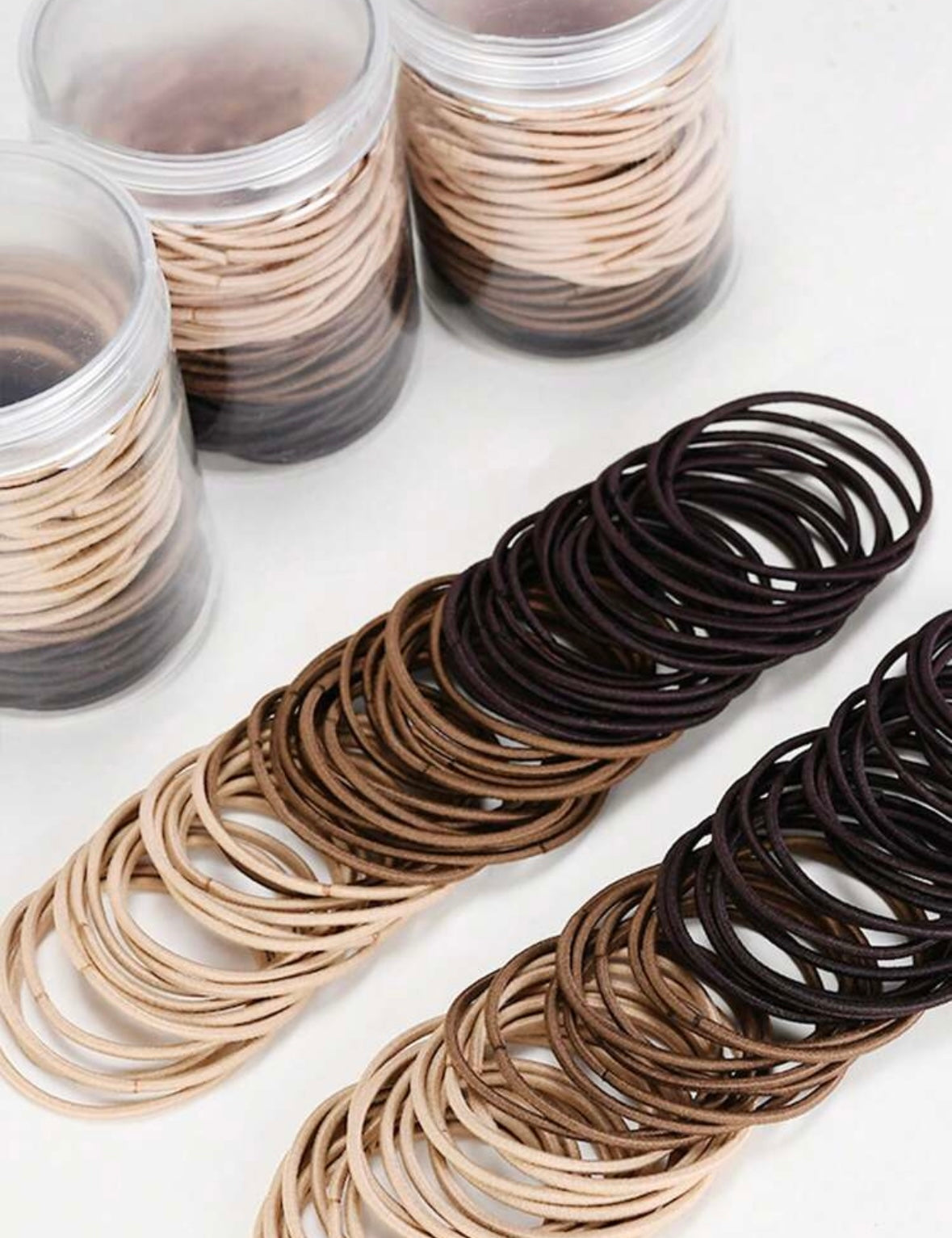 LuxeHold Hair Ties w Holder