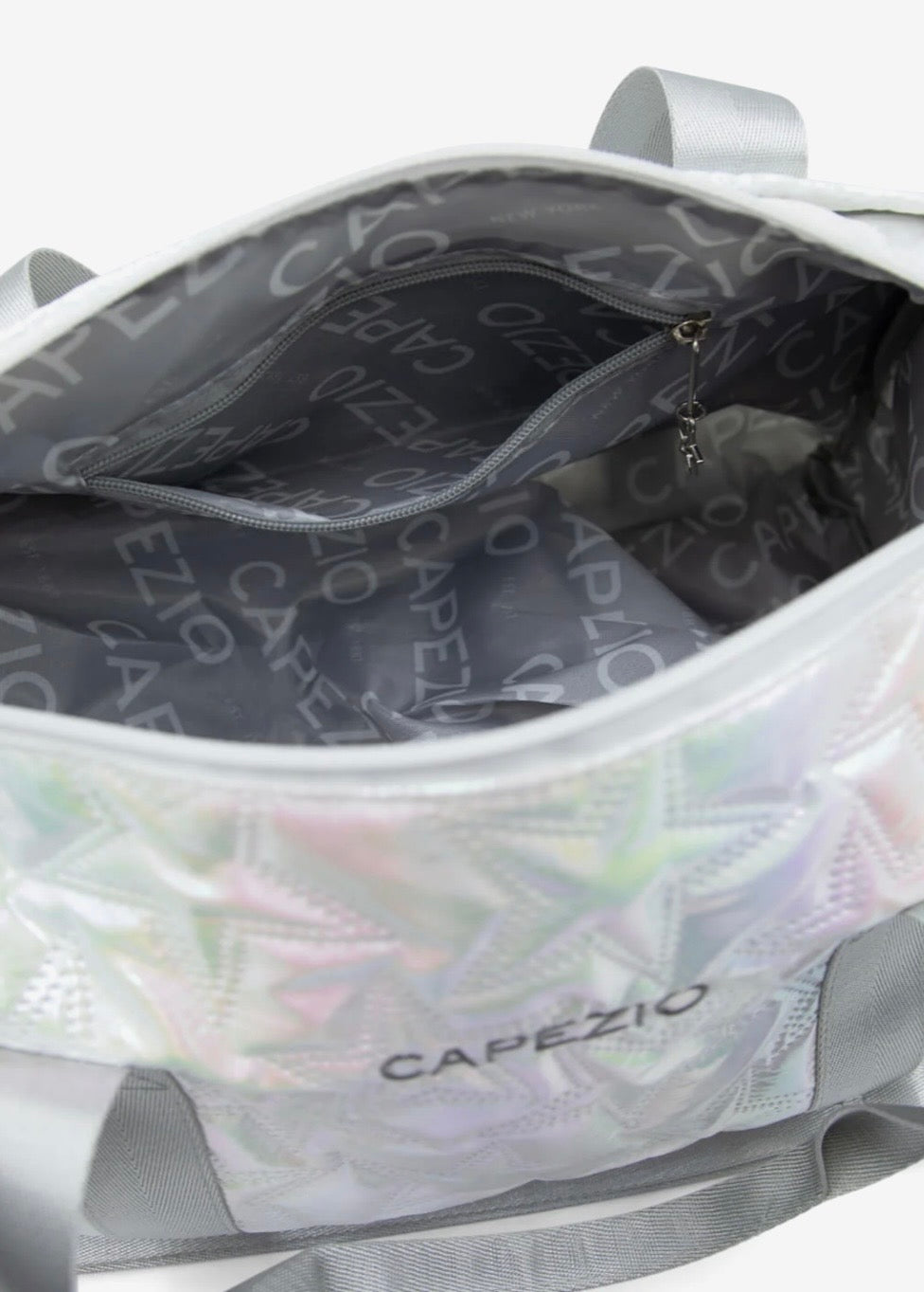 METALLIC STAR TRAVEL DUFFLE