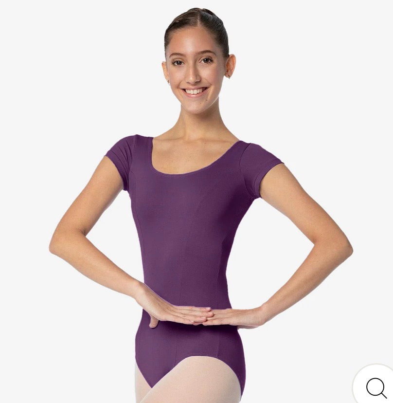 SoDanca Beatrice Adult Microfiber Classic Cap Sleeve Leotard