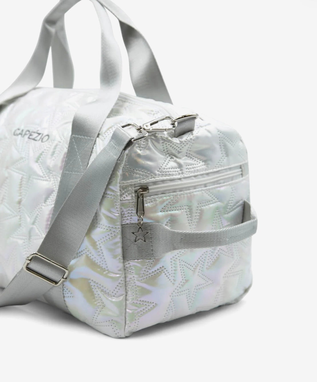 METALLIC STAR TRAVEL DUFFLE