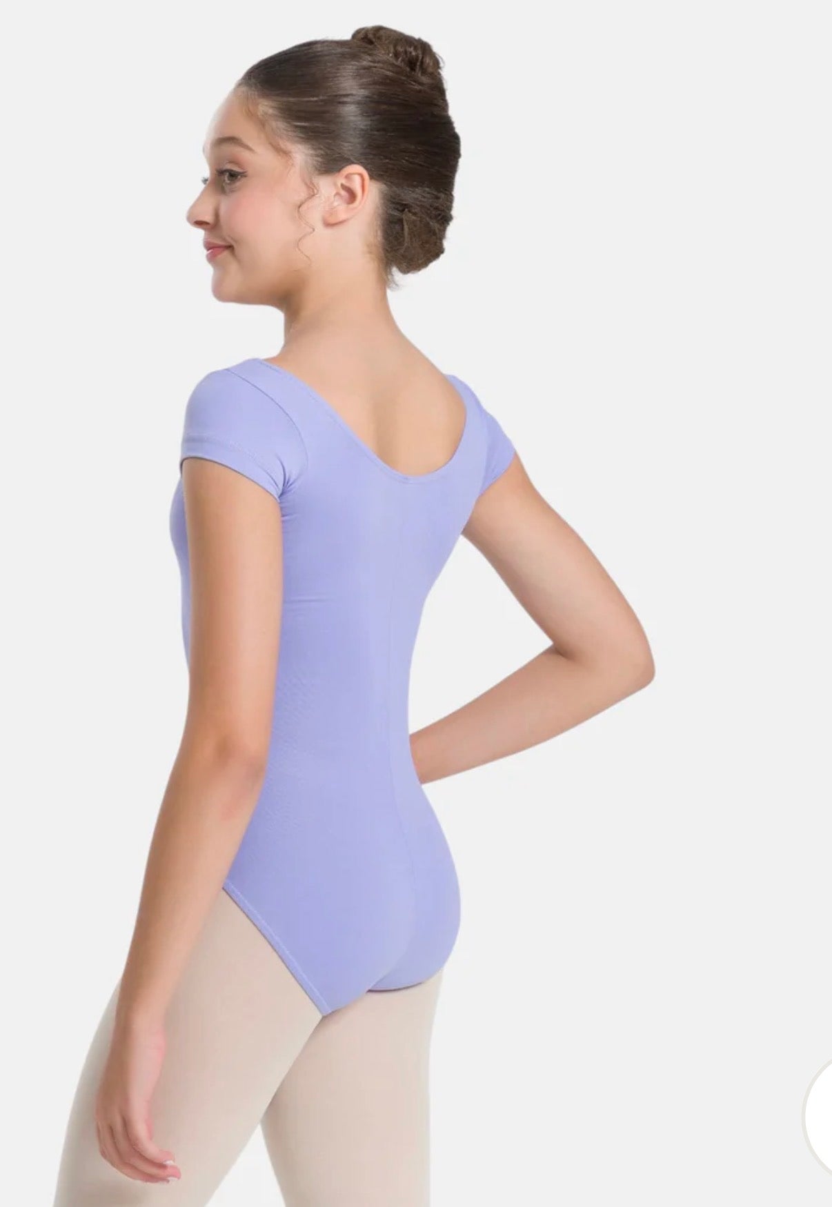 SoDanca Trissie Child Cap Sleeve Classic Leotard With Rounded Neckline (Please Read Description Before Purchasing)