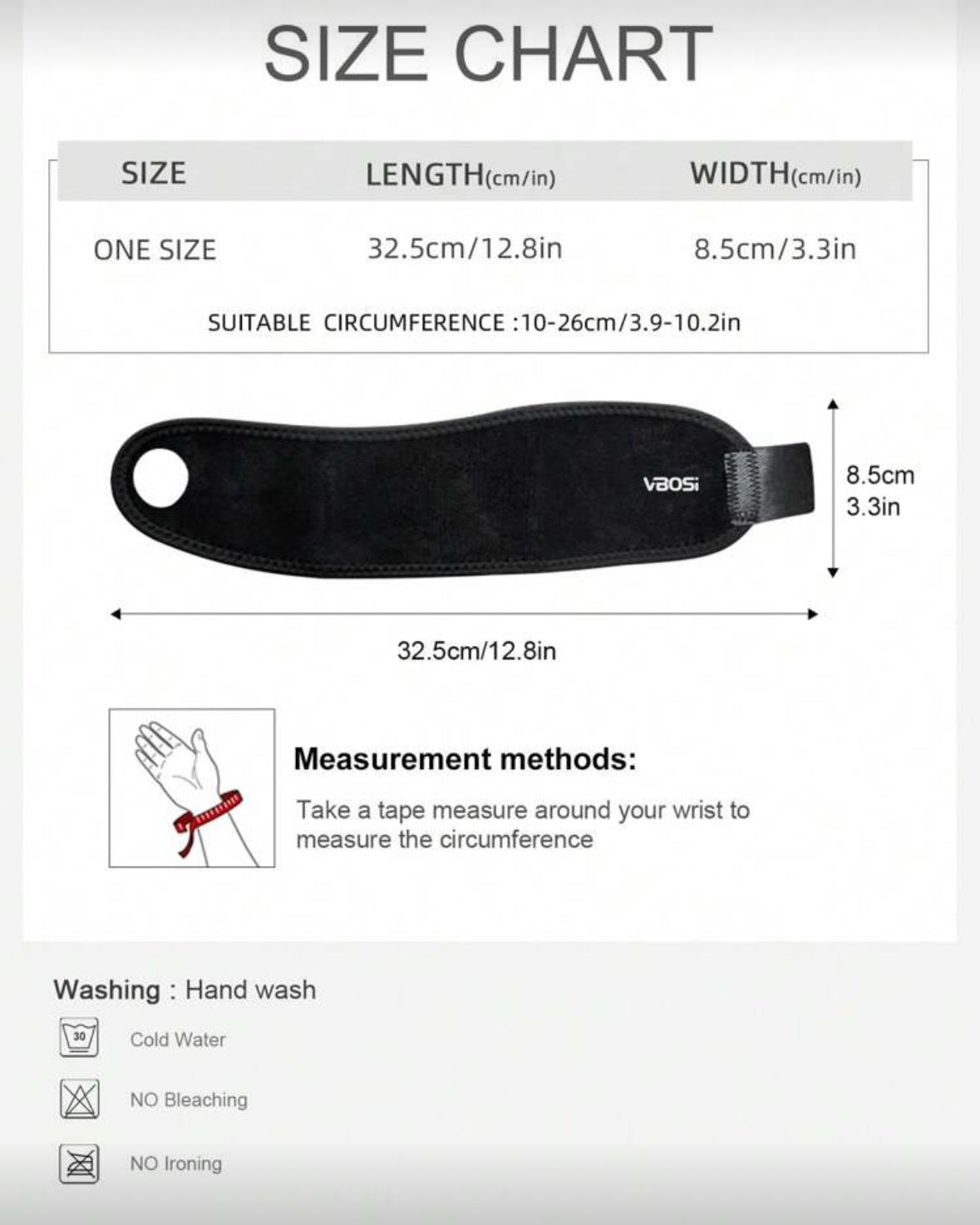 LuxeWrist Support Wrap