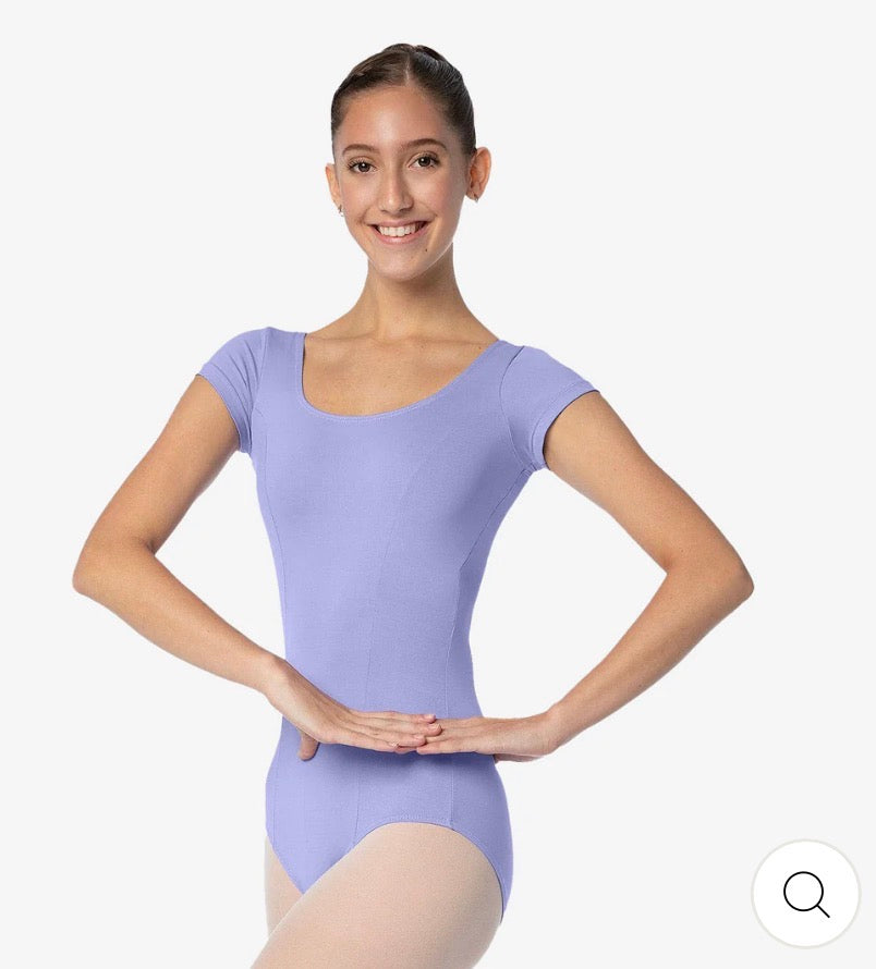 SoDanca Beatrice Adult Microfiber Classic Cap Sleeve Leotard