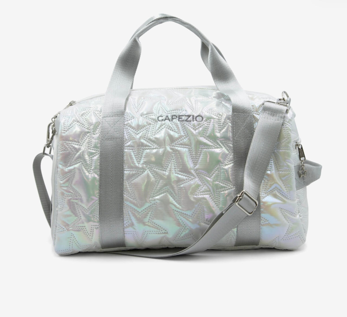 METALLIC STAR TRAVEL DUFFLE