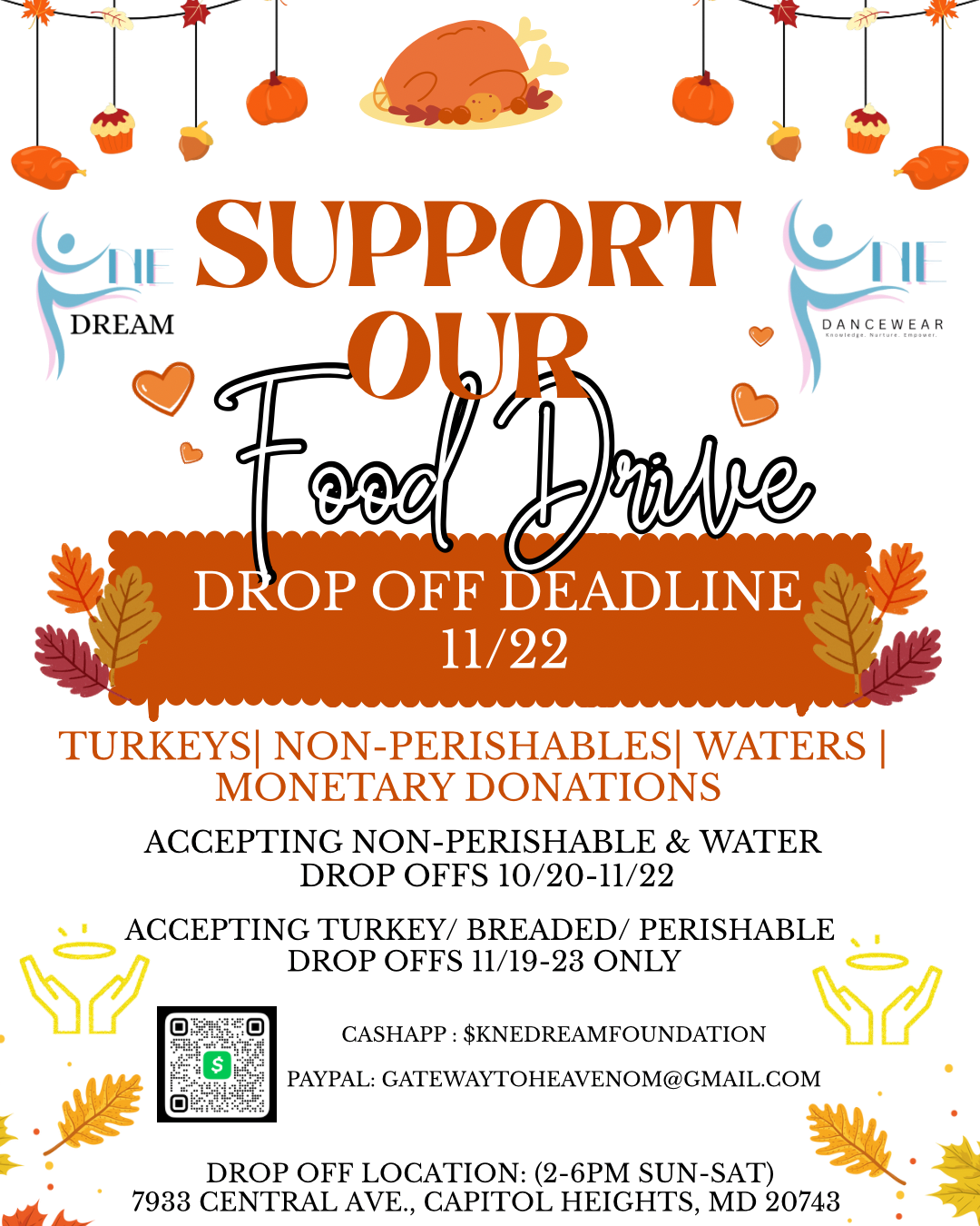 Donate to the KNE Food Drive