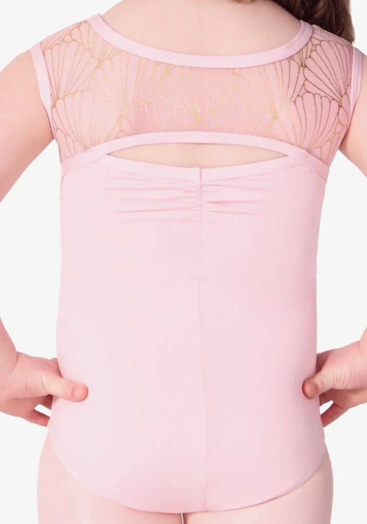 Capezio SEA STAR PEARL CAP SLEEVE LEOTARD - CHILD