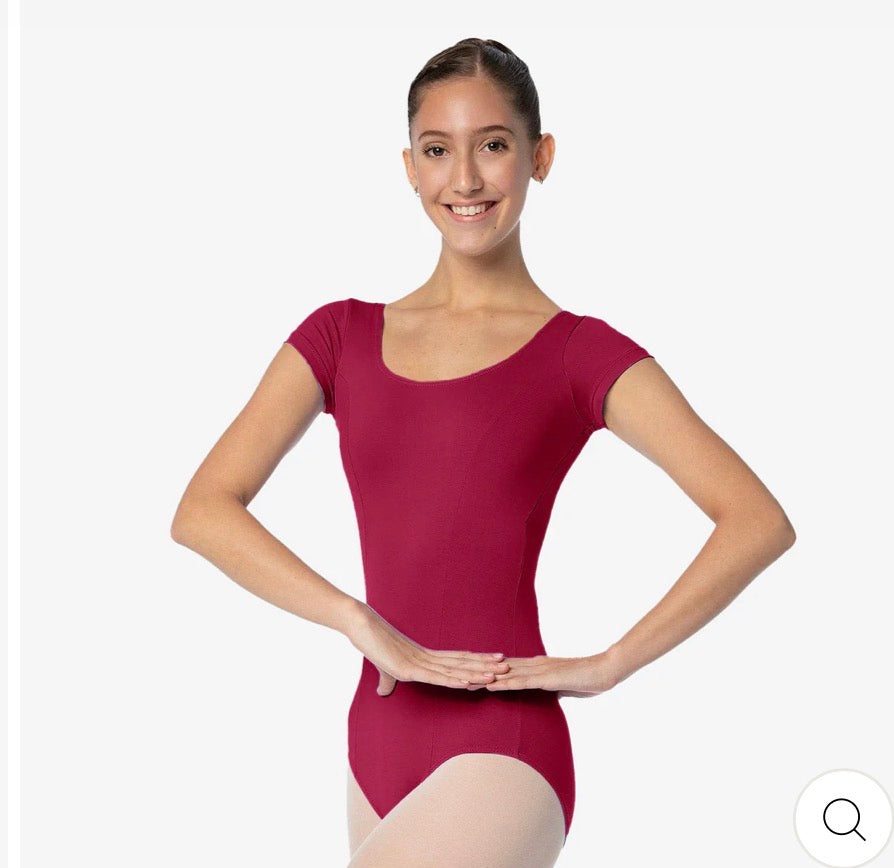 SoDanca Beatrice Adult Microfiber Classic Cap Sleeve Leotard