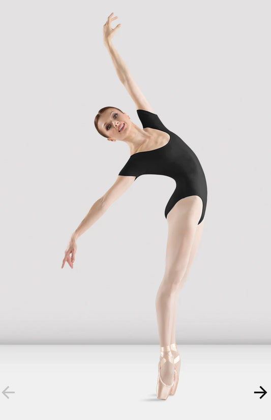 Bloch Short Sleeve Round Neck Leotard