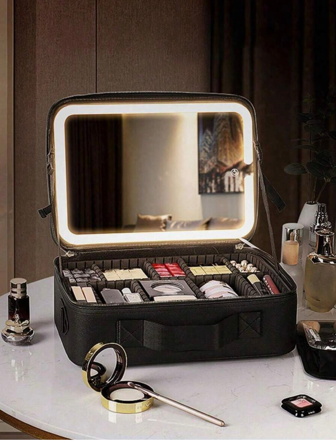 LED Makeup Bags
