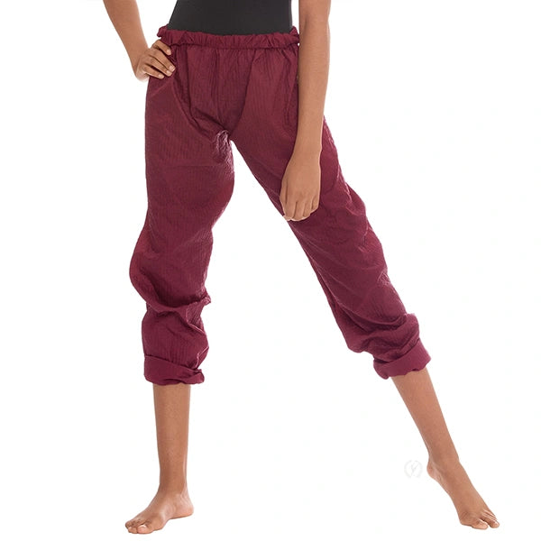 Eurotard Womens Ripstop Warm Up Pants with Pockets