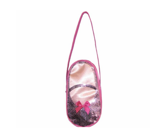 Horizon Dance Satin and Sequins Ballet Shoes Tote