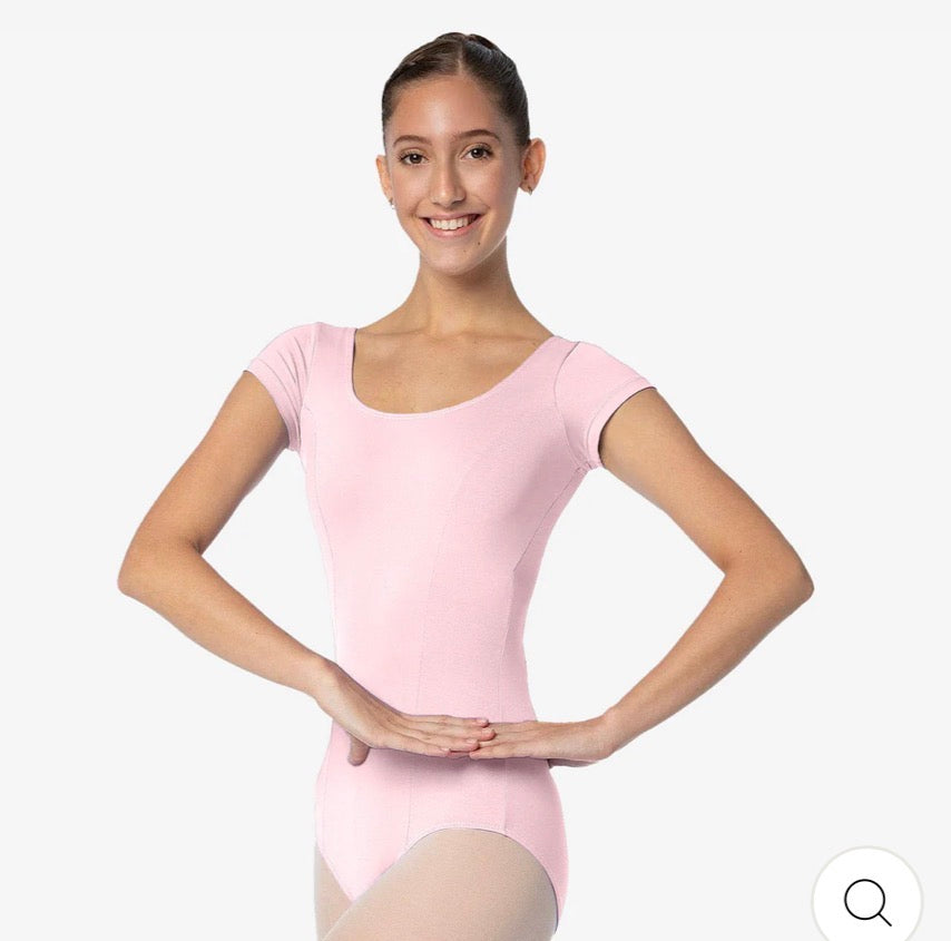 SoDanca Beatrice Adult Microfiber Classic Cap Sleeve Leotard