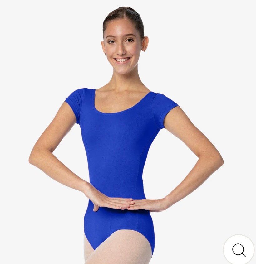 SoDanca Beatrice Adult Microfiber Classic Cap Sleeve Leotard