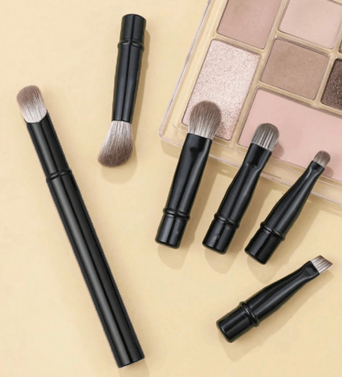 6pcs Portable Makeup Brush Set
