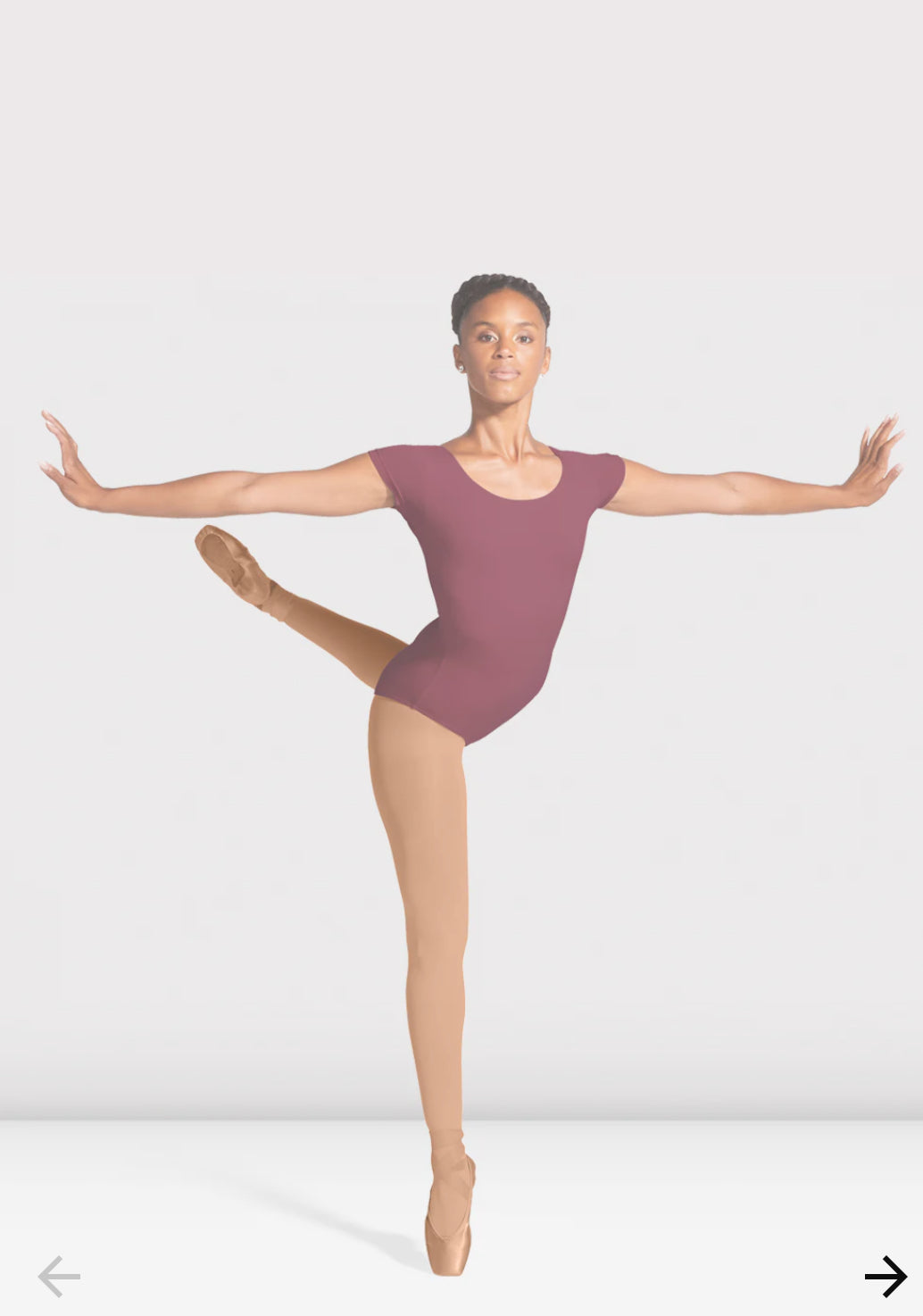 Bloch Short Sleeve Round Neck Leotard