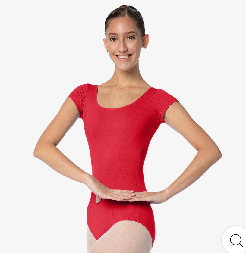 SoDanca Beatrice Adult Microfiber Classic Cap Sleeve Leotard
