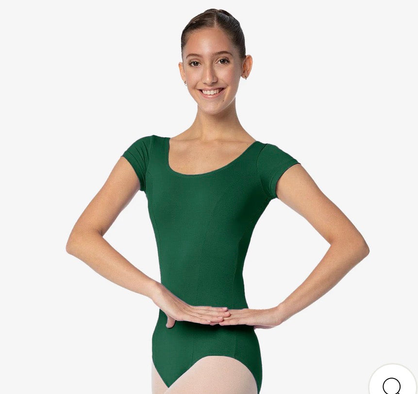 SoDanca Beatrice Adult Microfiber Classic Cap Sleeve Leotard