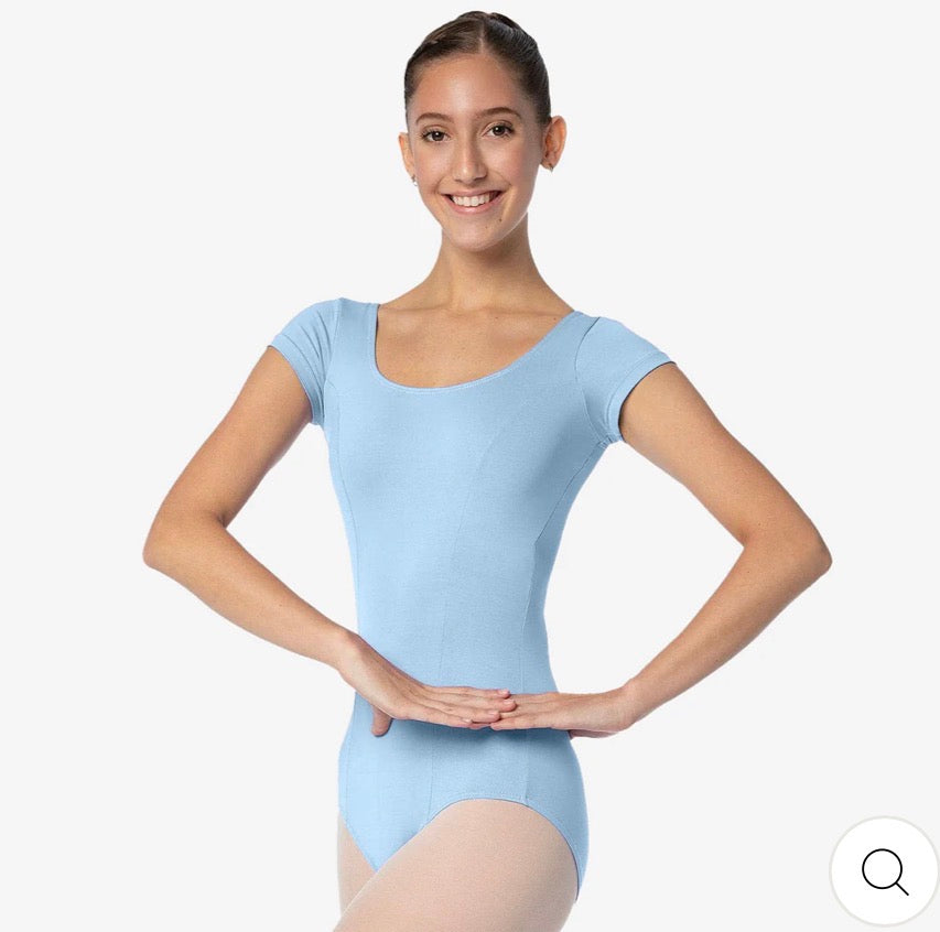 SoDanca Beatrice Adult Microfiber Classic Cap Sleeve Leotard