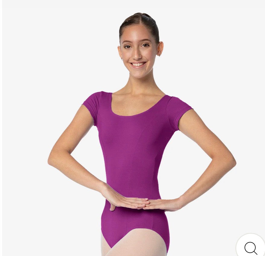 SoDanca Beatrice Adult Microfiber Classic Cap Sleeve Leotard