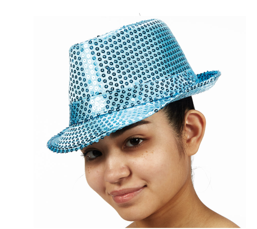 Dasha Designs Sequin Fedora