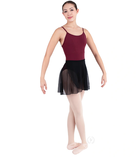 Eurotard Womens Mesh Wrap Skirt