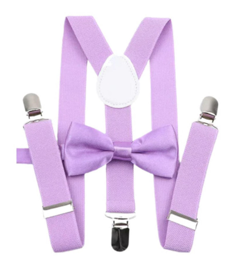 Dasha Designs Bow Tie/Suspender Set