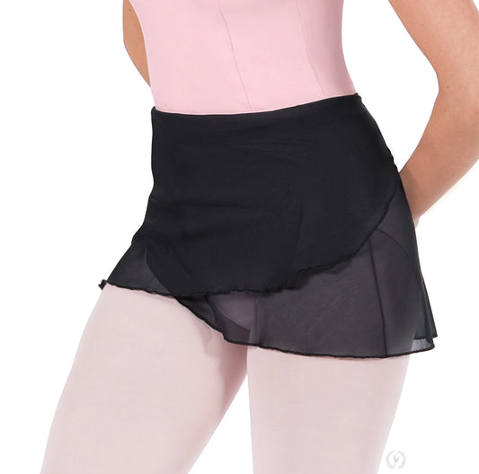 Eurotard Womens Chiffon Mini Wrap Skirt