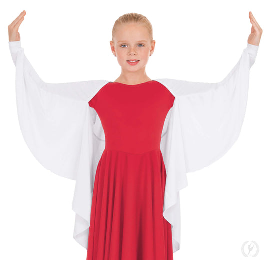 Eurotard Children’s Polyester Angel Wing Praise Shrug