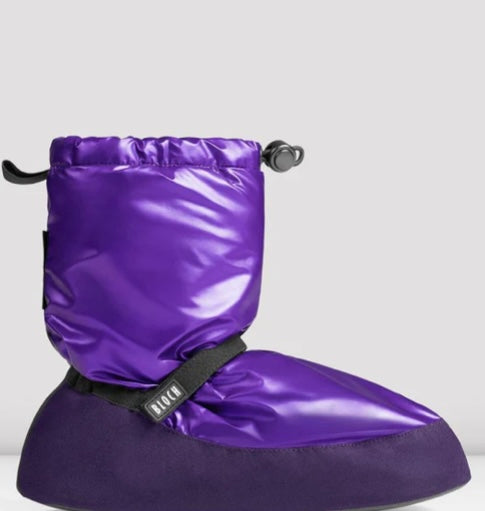 Bloch Metallic Warm Up Booties