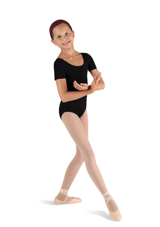 Bloch Short Sleeve Round Neck Leotard