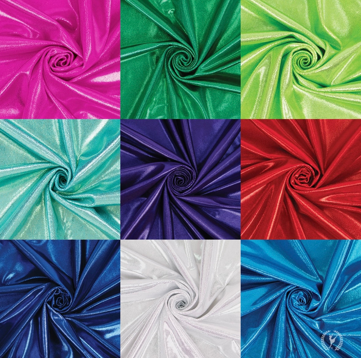 Eurotard Girls Rhinestone Stardust Metallic Foil Gymnastics Leotard