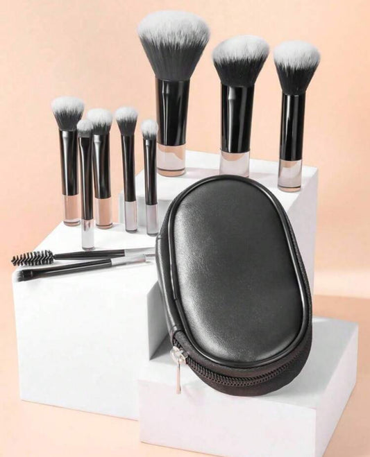 LuxeMini Makeup Travel Set (10pcs)