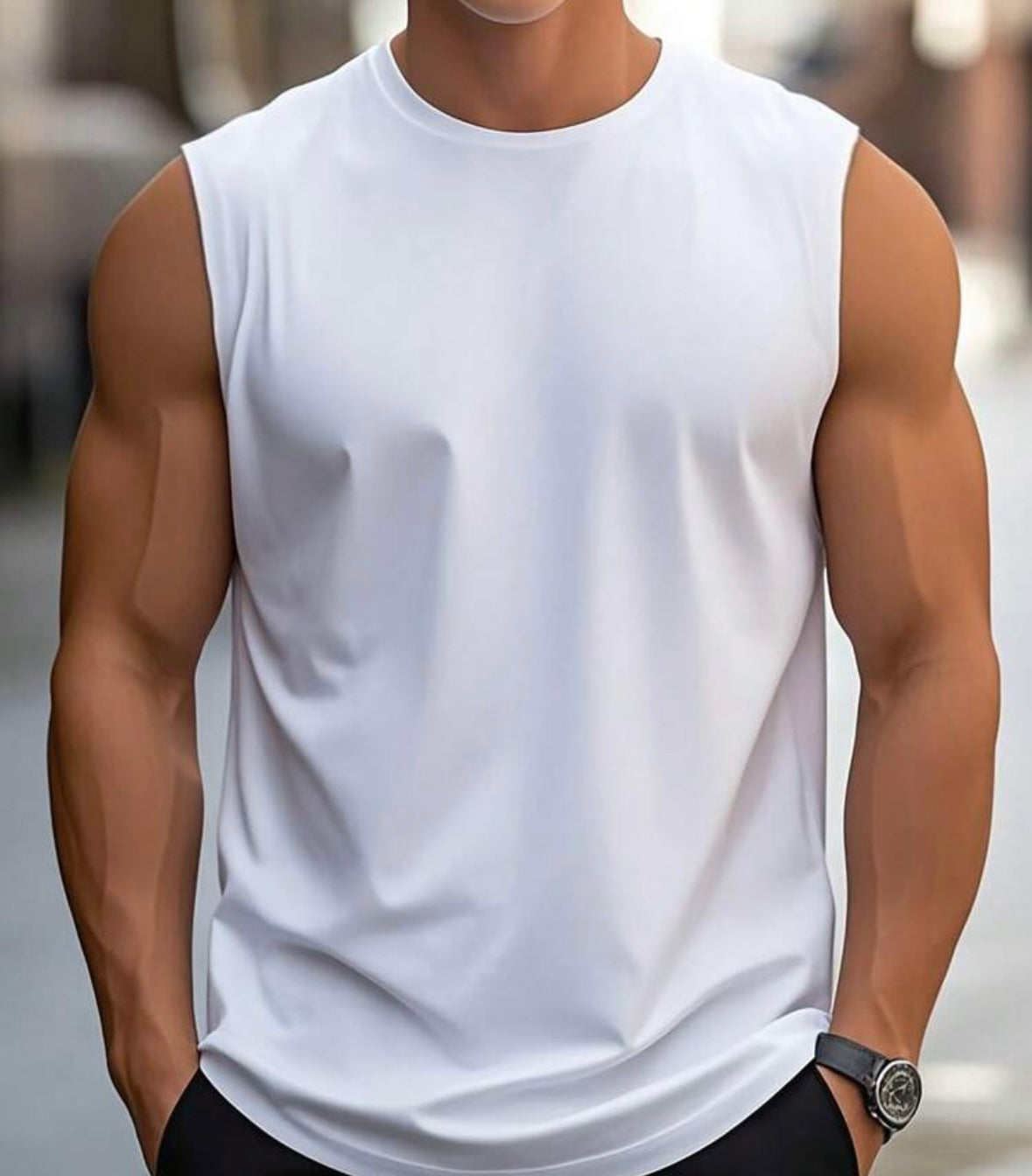 LuxeMuscle Tank Shirt for Men