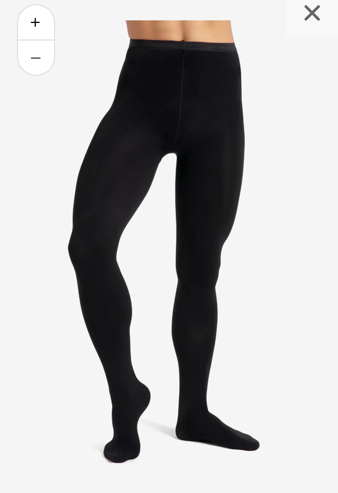 Capezio Men’s Footed Tights with Backseam ￼