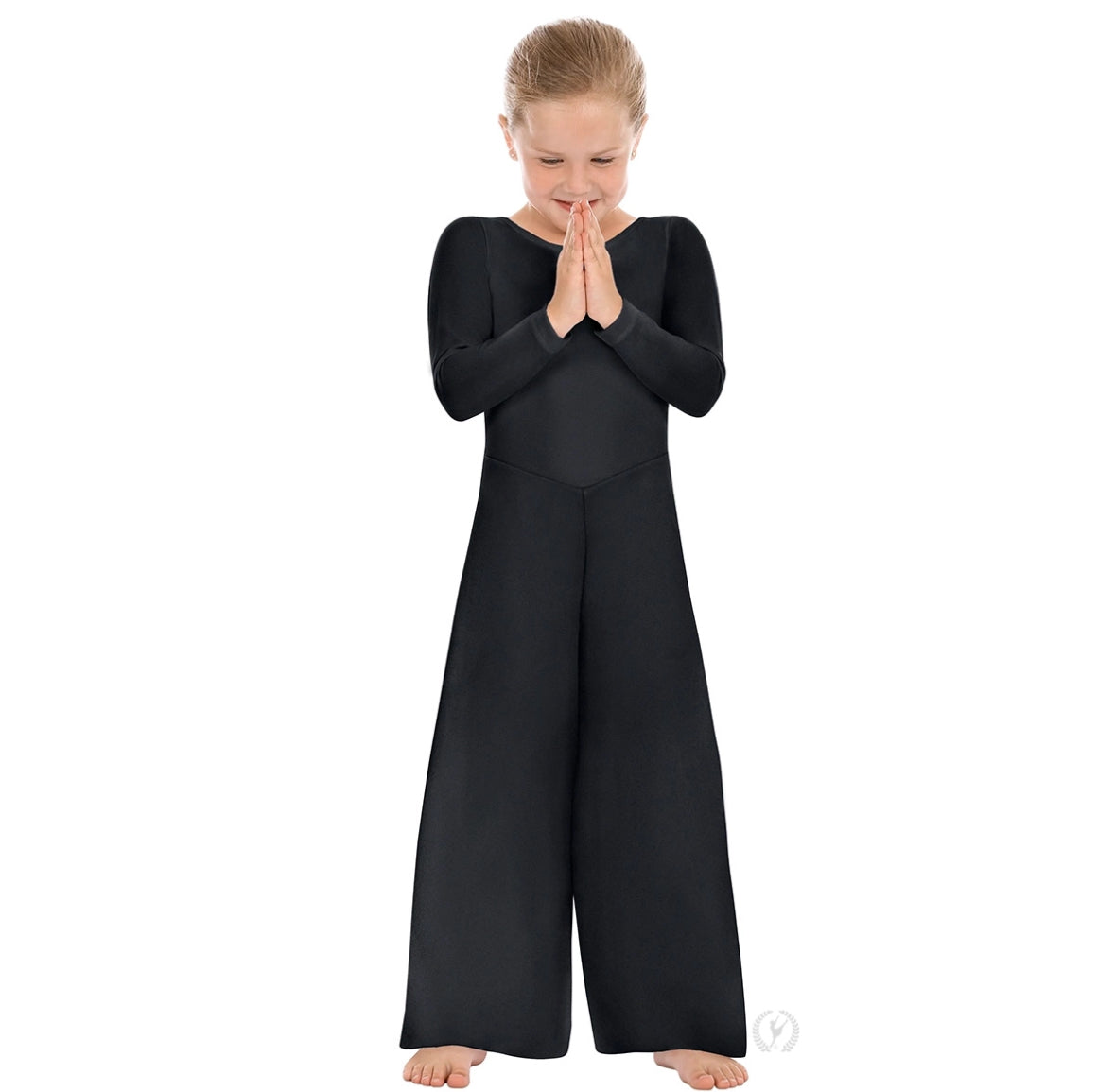 Eurotard Children’s Simplicity Long Sleeve Wide Leg Praise Jumpsuit