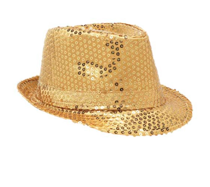 Dasha Designs Sequin Fedora