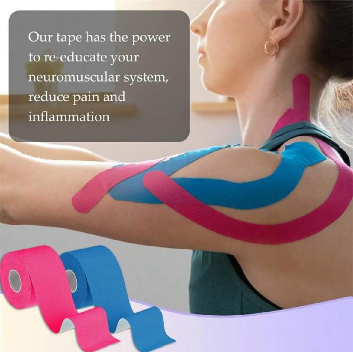 LuxeKinesiology Waterproof Tape