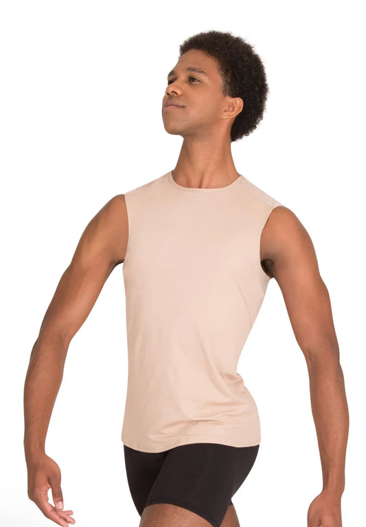 Body Wrappers Pullover Tank with Mesh Back