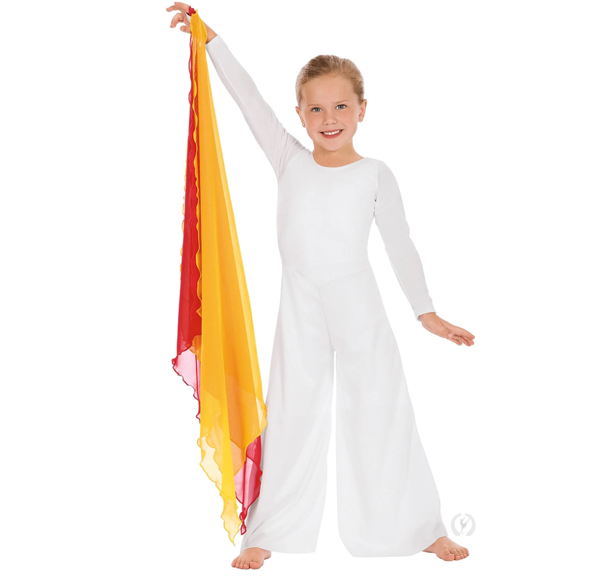 Eurotard Children’s Simplicity Long Sleeve Wide Leg Praise Jumpsuit