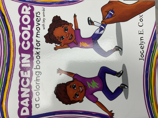 Dance in Color Coloring Book
