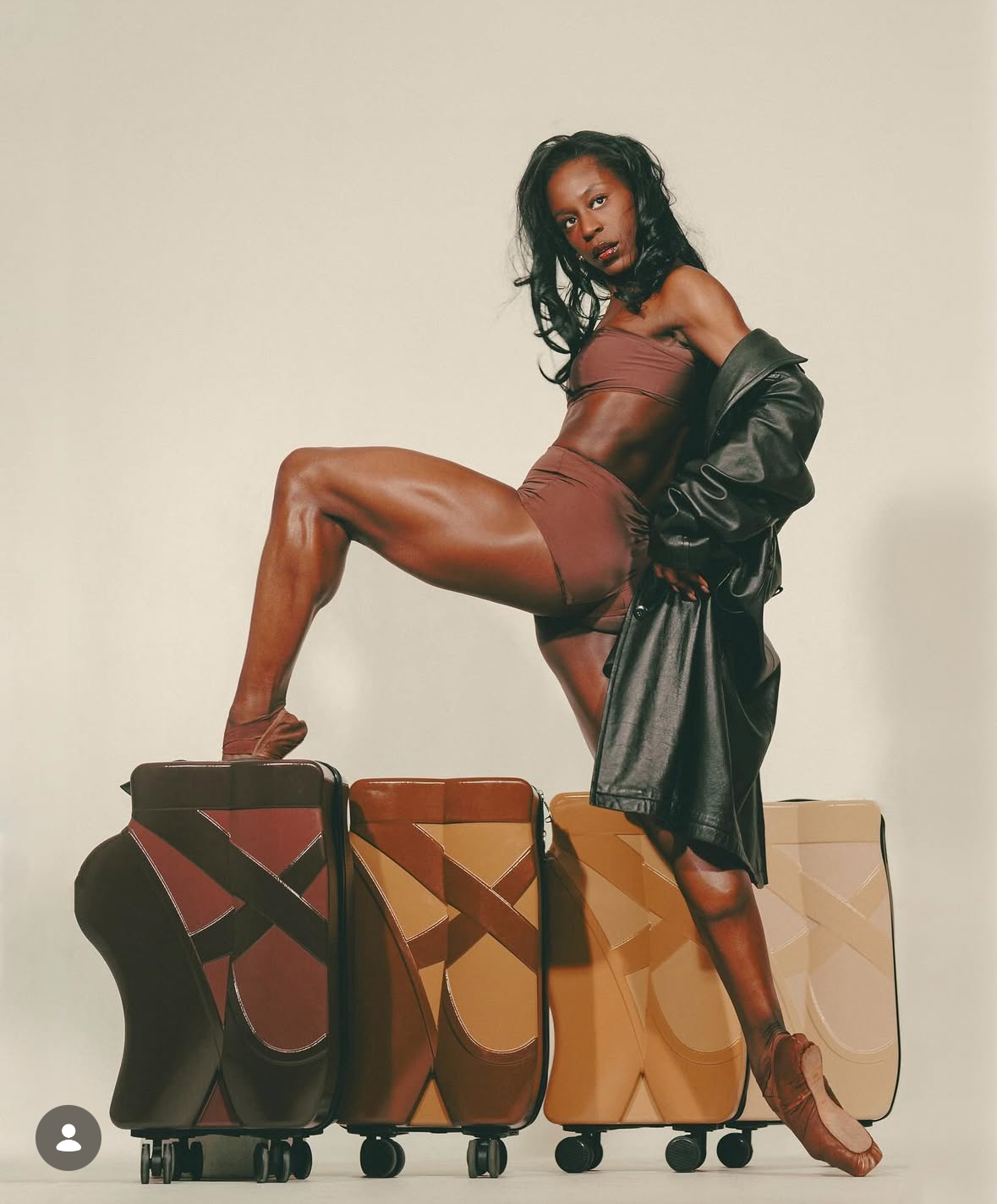 Valise de Danse Pointe Shoe Suitcase